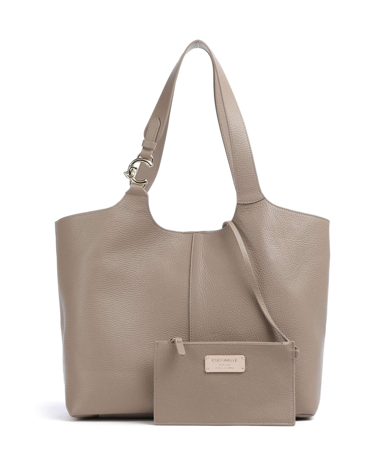 Coccinelle C-Easy Hobo bag warm taupe
