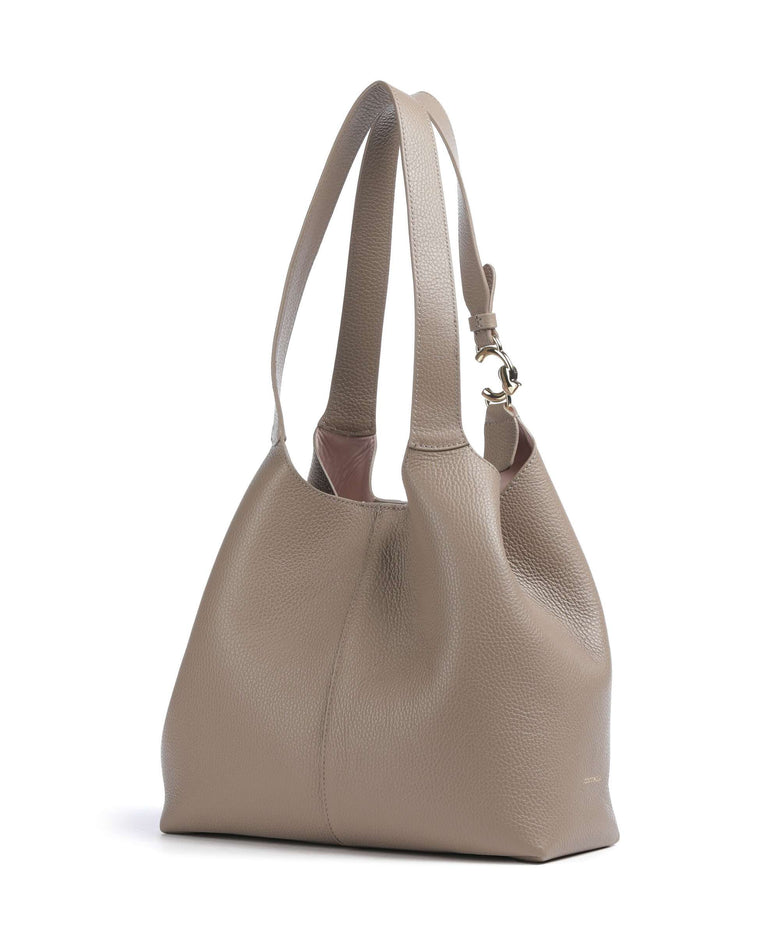Coccinelle C-Easy Hobo bag warm taupe