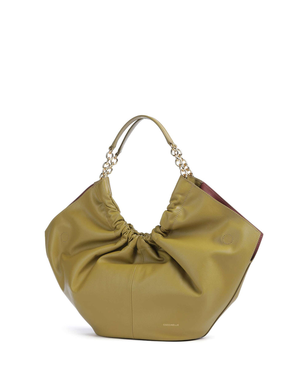 Coccinelle Smash Hobo bag seagrass