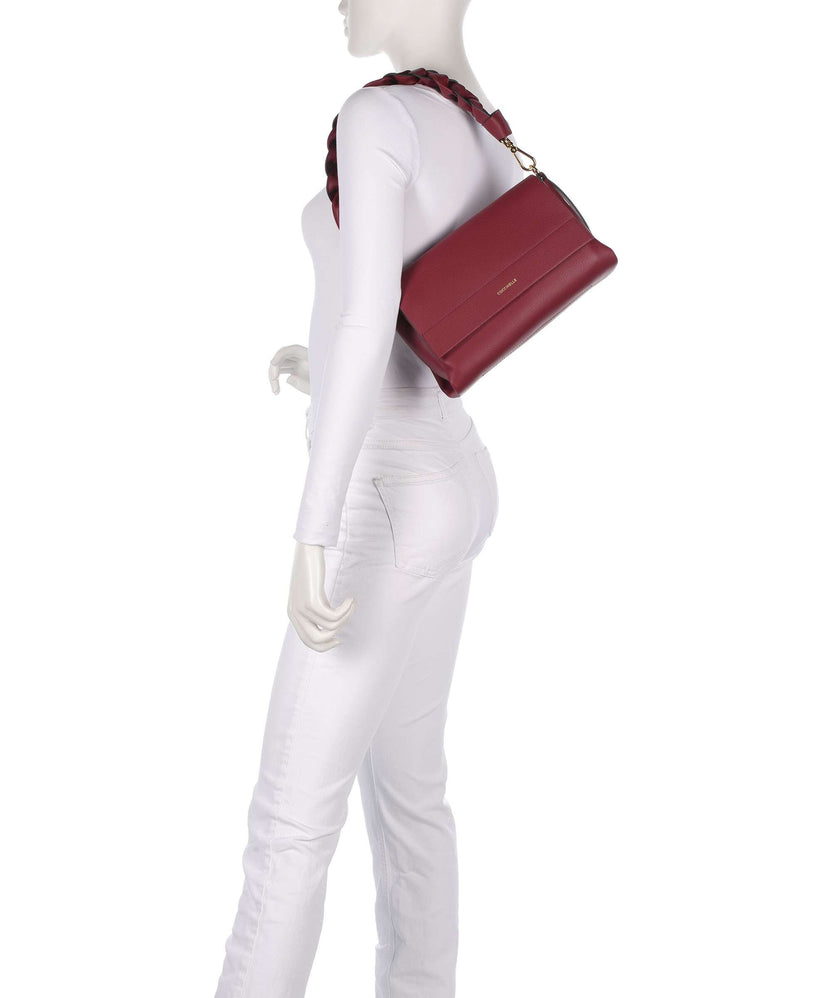 Coccinelle Boheme Grana Double Shoulder bag ribes/prune