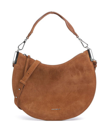Coccinelle Sunup Suede vrecko cognac