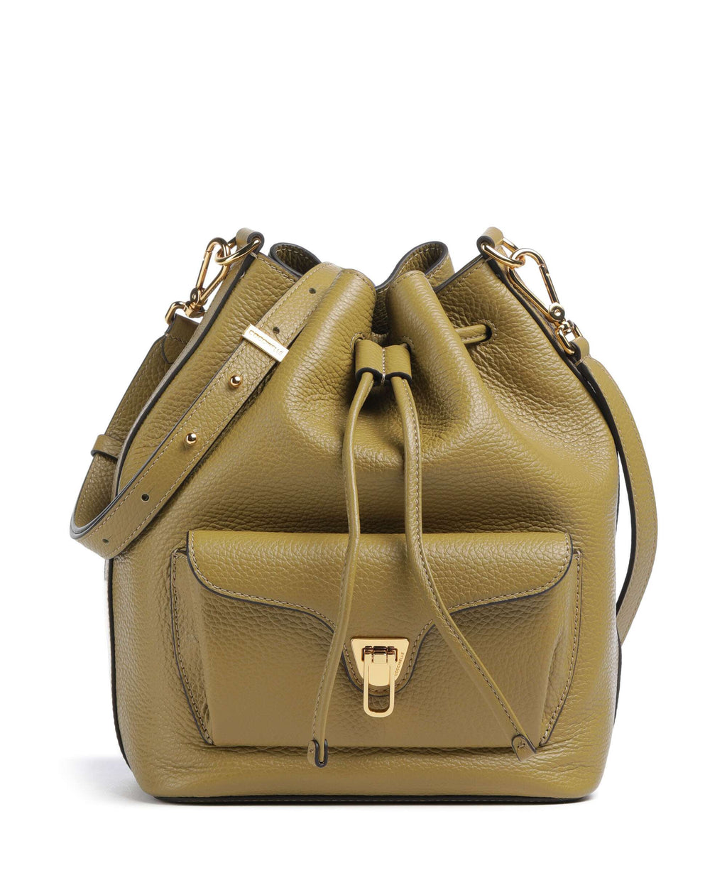 Coccinelle Beat Generation Bucket bag seagrass