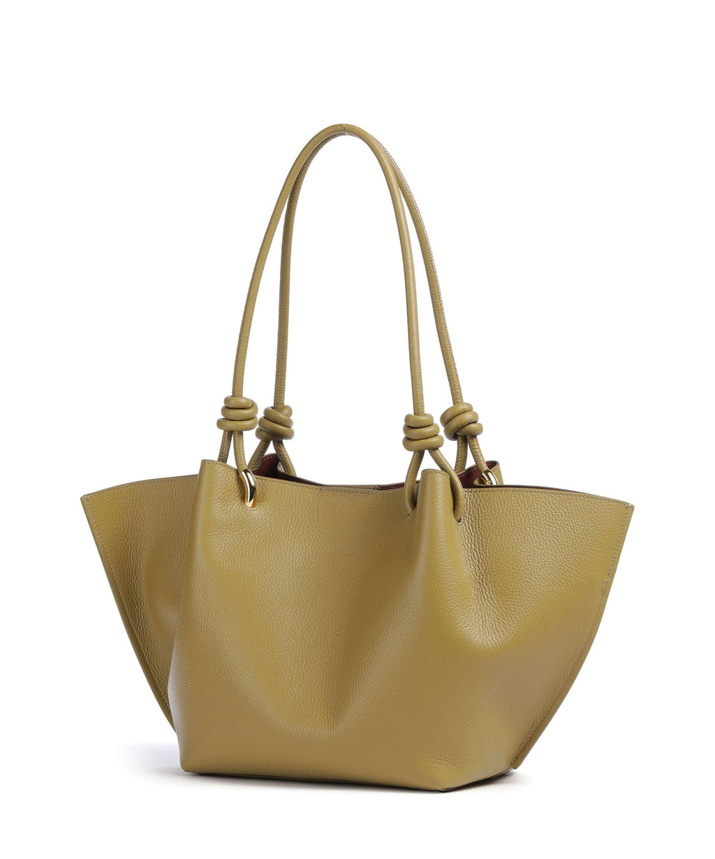 Coccinelle Finn Hobo bag seagrass