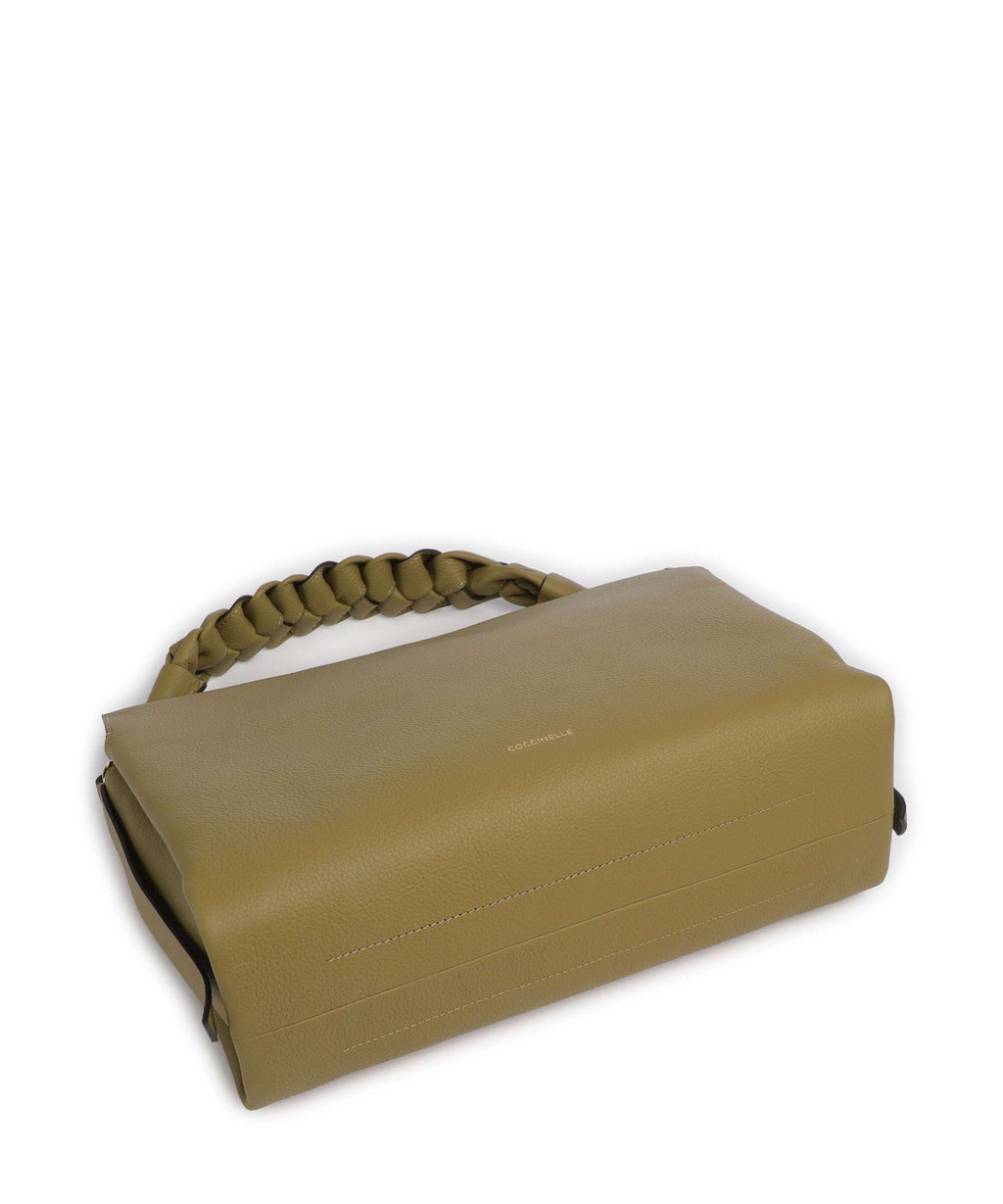 Coccinelle Boheme Grana Double Handbag seagrass/sandshell