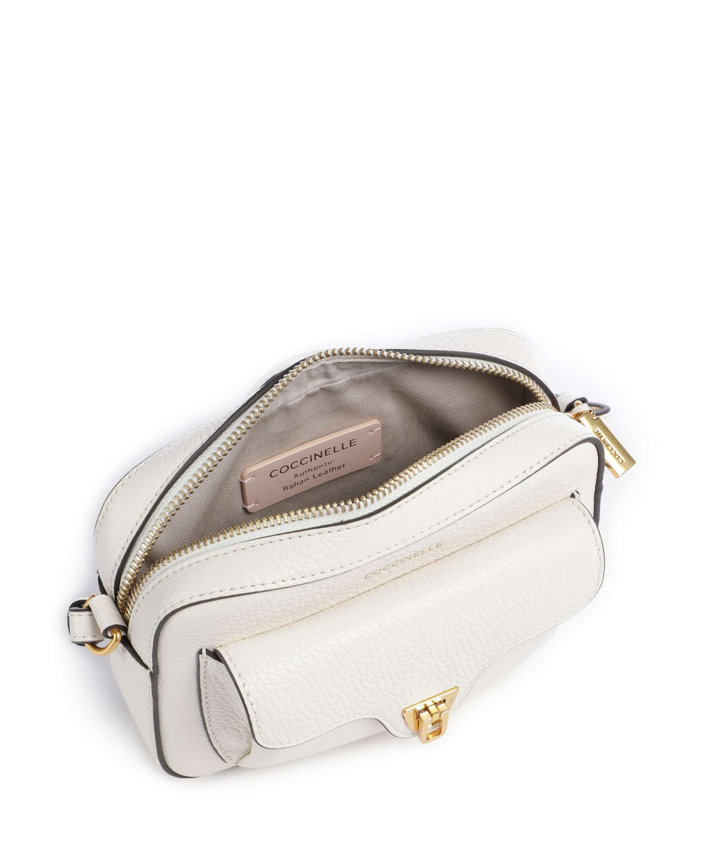 Coccinelle Beat Soft Crossbody bag pearl