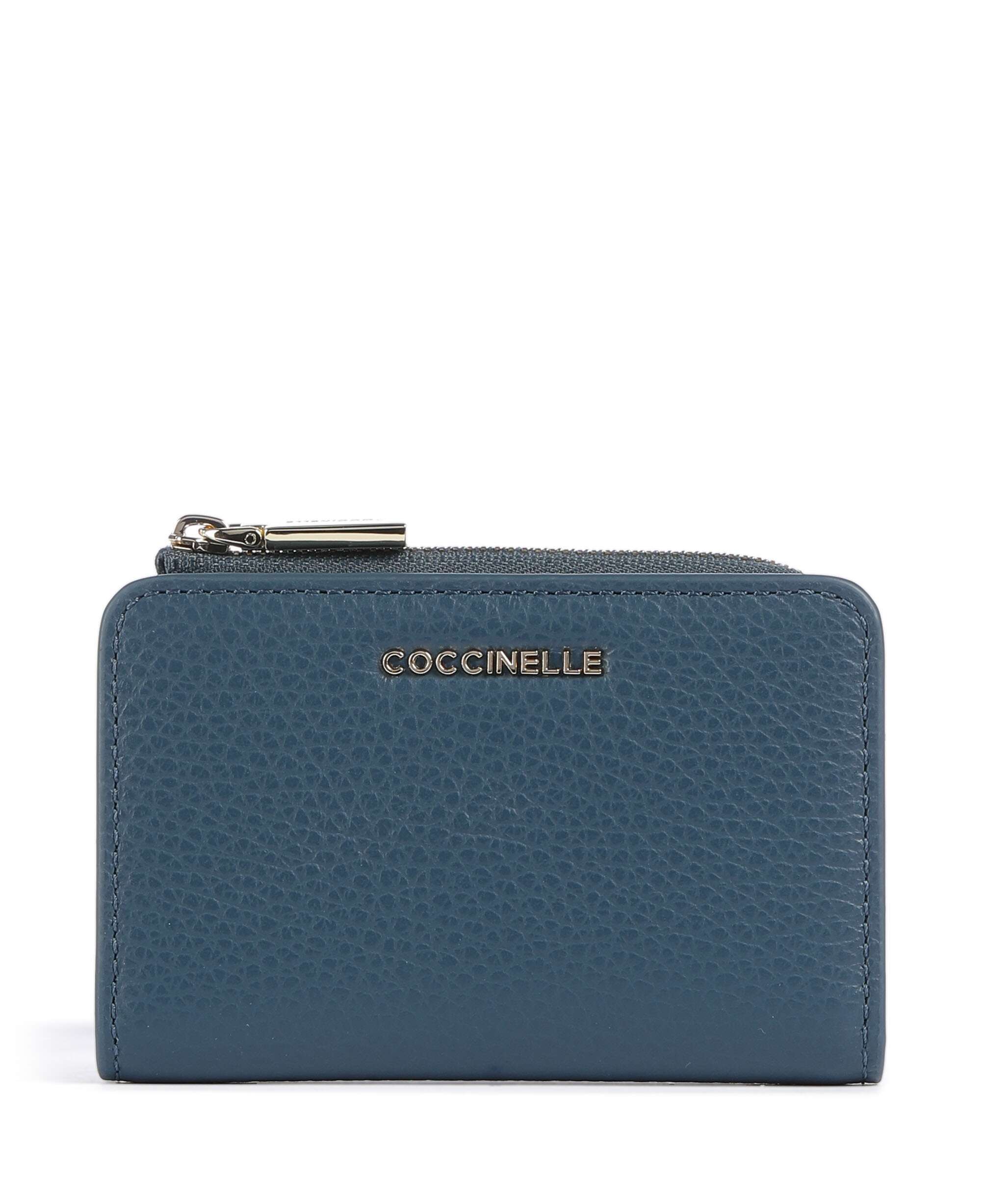 Coccinelle Metallic Soft Wallet deep blue