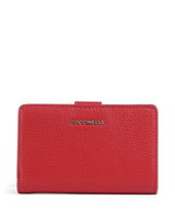 Coccinelle Metallic Soft Wallet scarlet