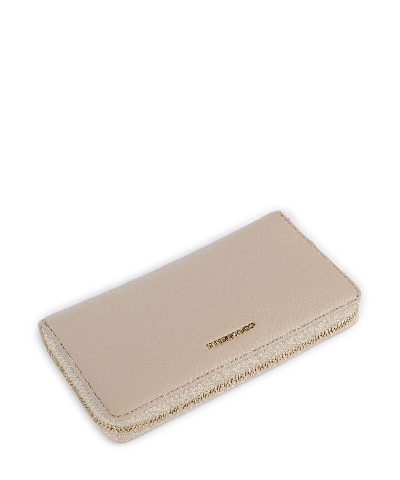 Coccinelle Metallic Soft RFID Wallet sandshell