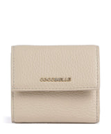 Coccinelle Metallic Soft RFID Wallet sandshell