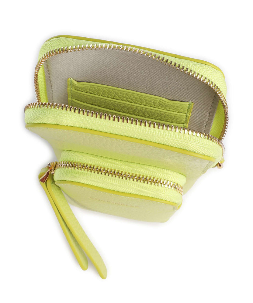 Coccinelle Pixie Phone bag green glow