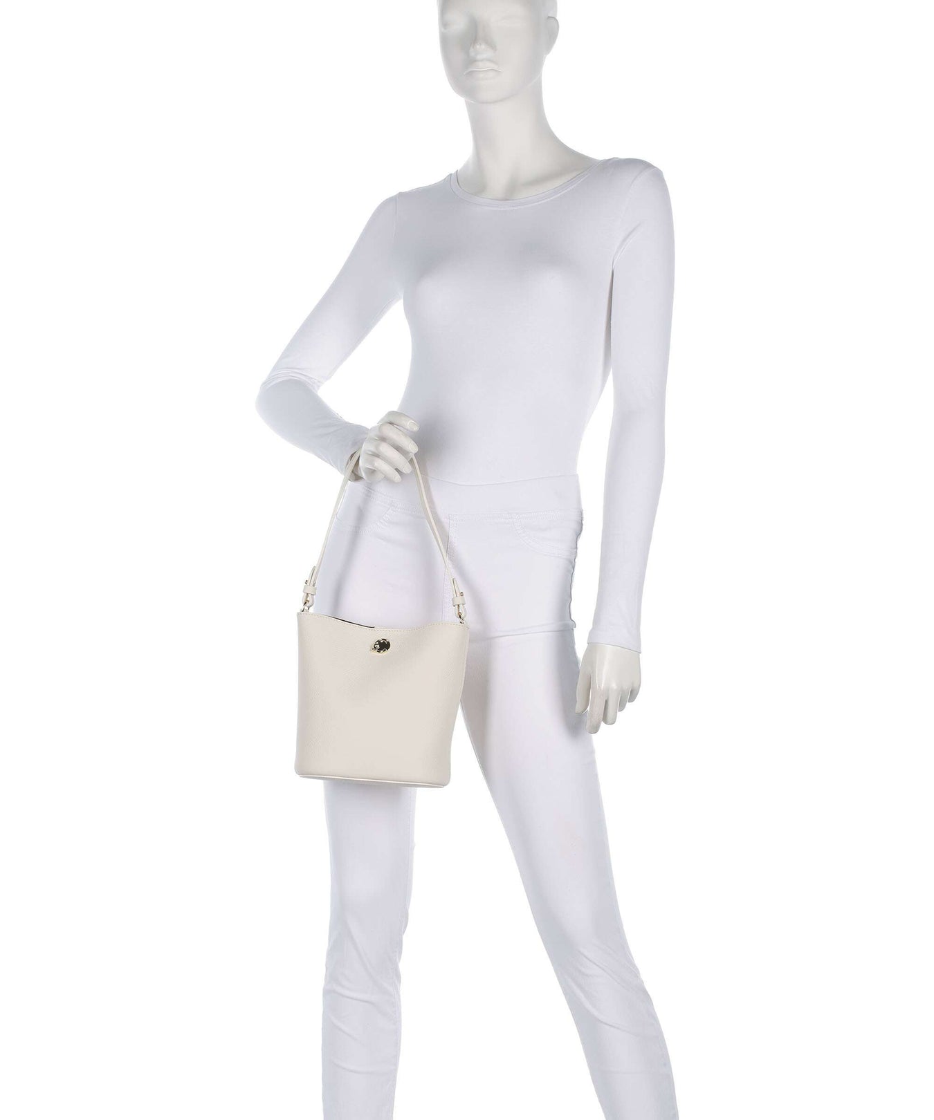 Coccinelle Nikla Bucket bag pearl/cognac