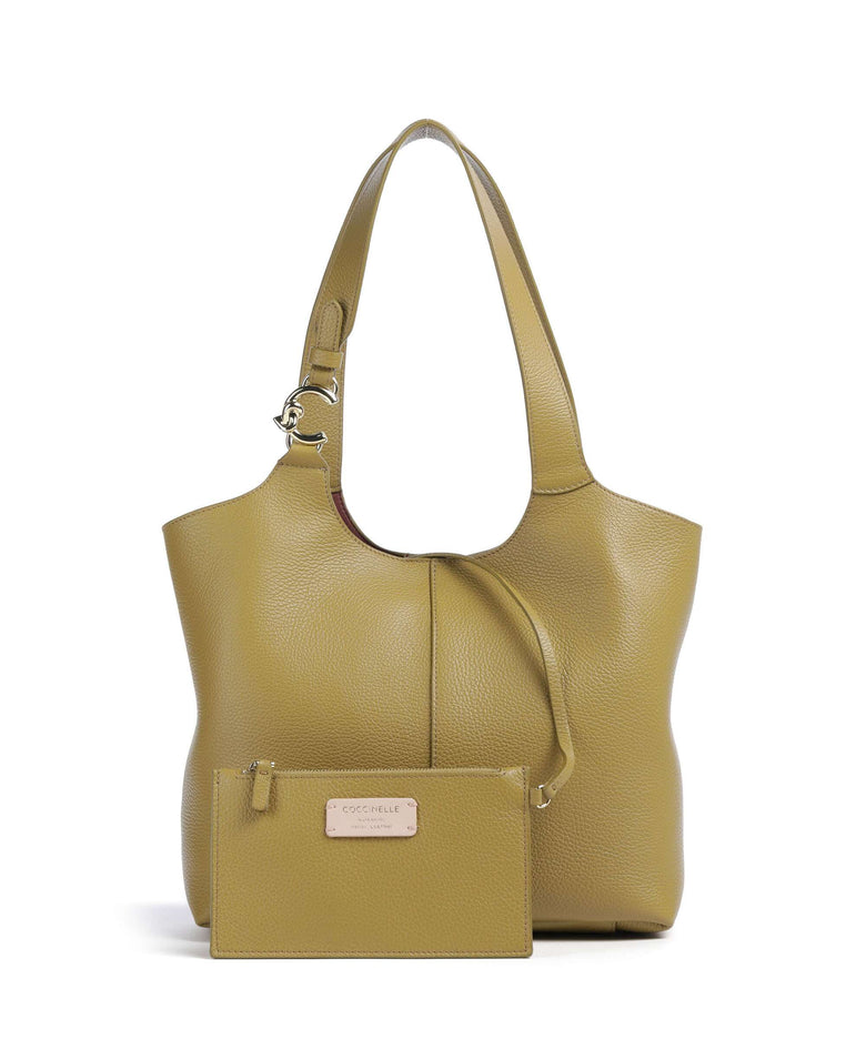 Coccinelle C-Easy Hobo bag seagrass