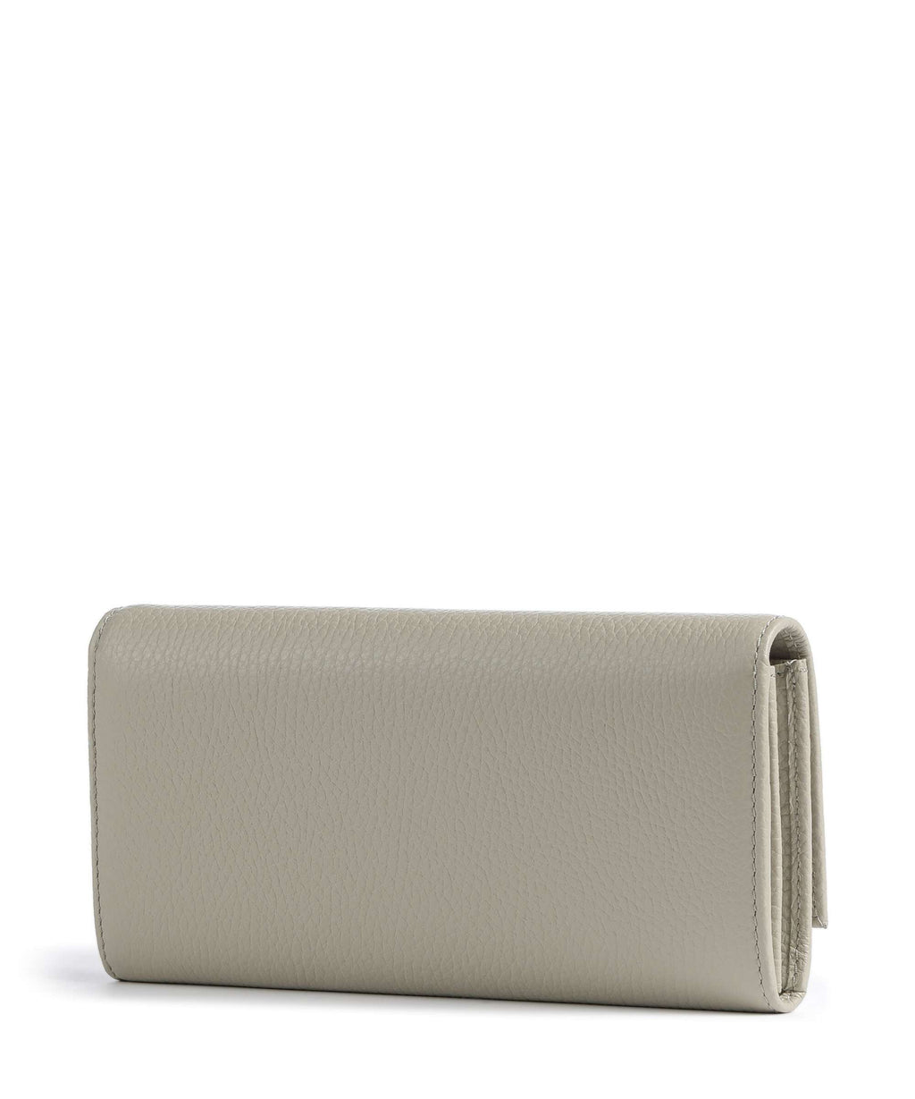 Coccinelle Metallic Soft Wallet eucalipto