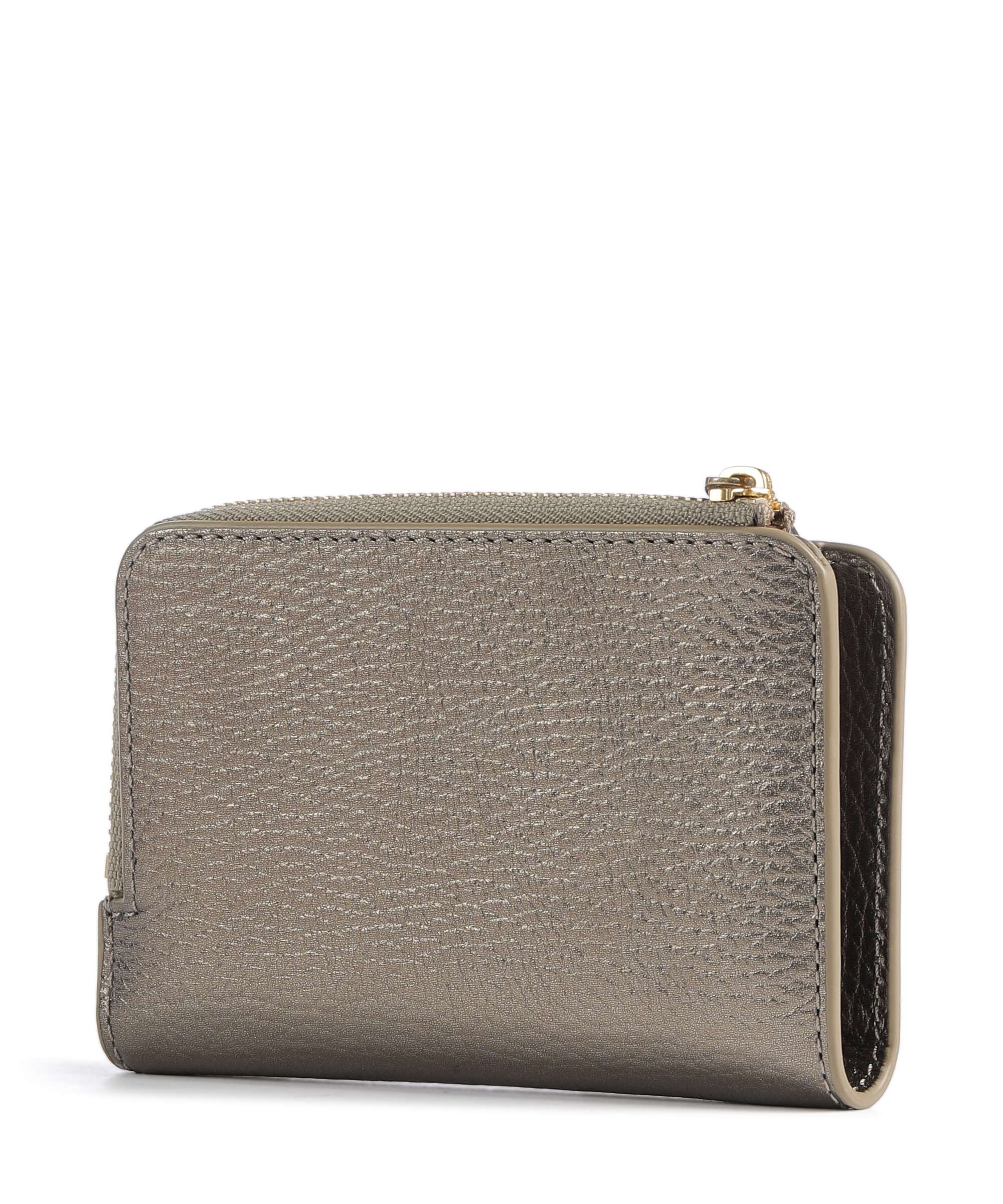 Coccinelle Metallic Soft Wallet antique brass