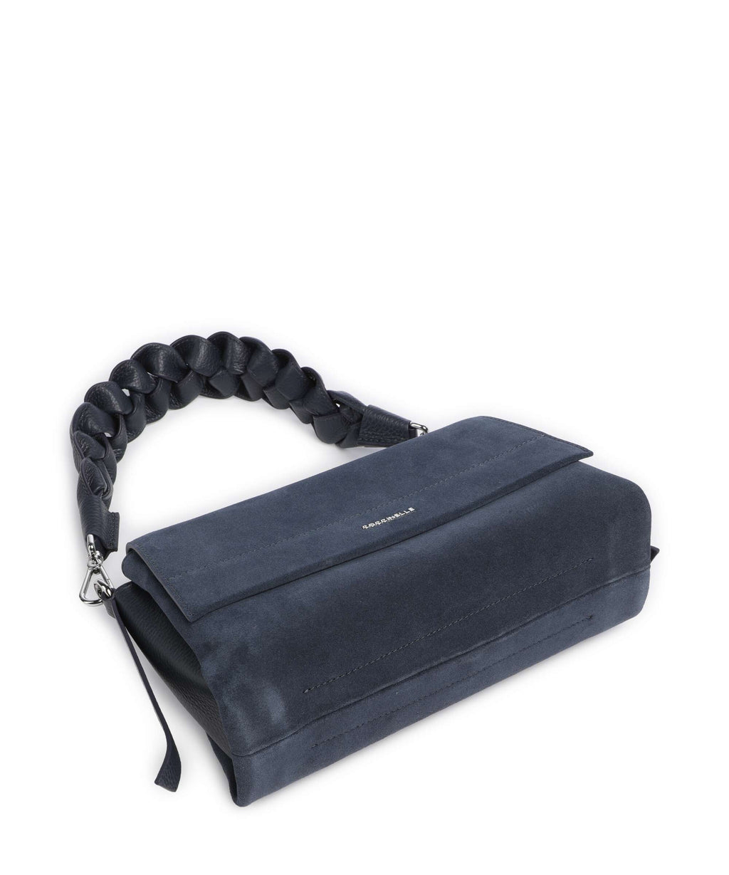 Coccinelle Boheme Suede Shoulder bag midnight blue