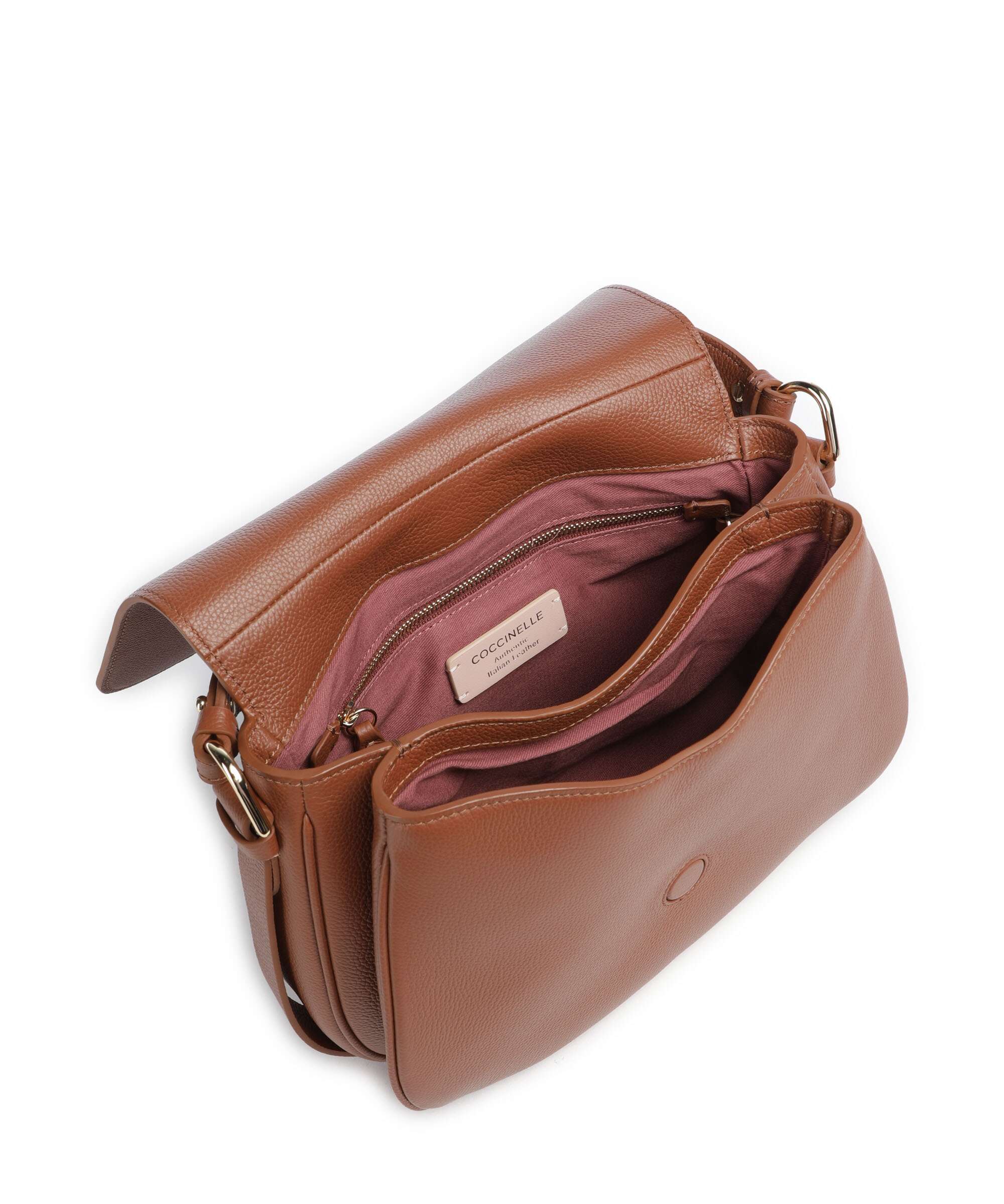 Coccinelle Mavery Handbag cognac