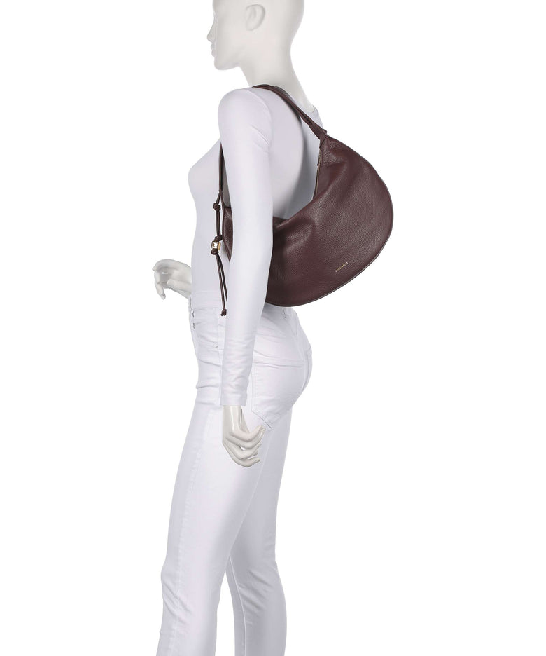 Coccinelle Thess Hobo bag berry