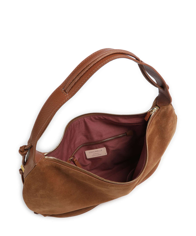 Coccinelle Thess Hobo bag cognac