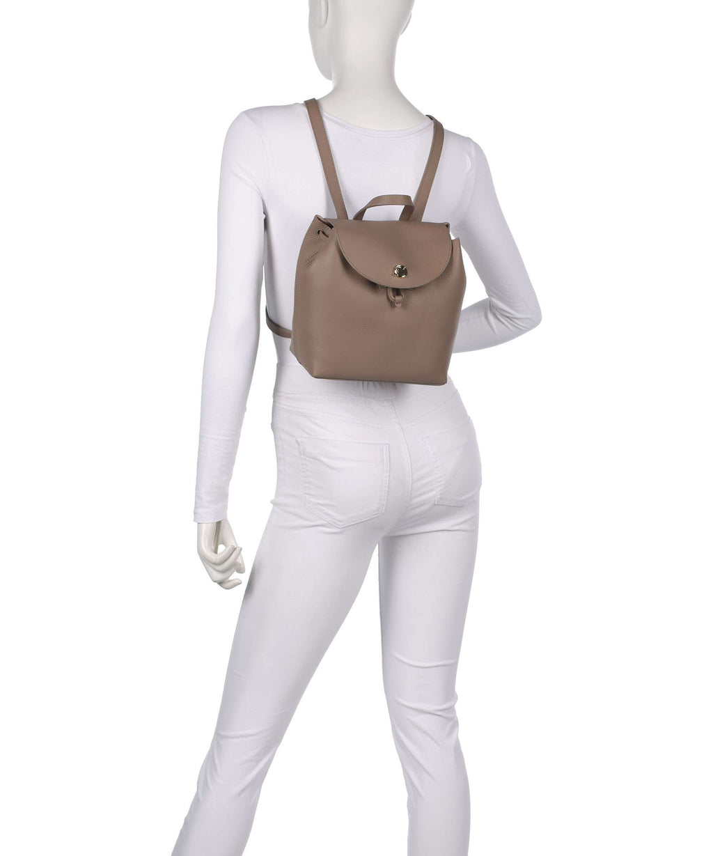 Coccinelle Nikla Backpack warm taupe/rosette