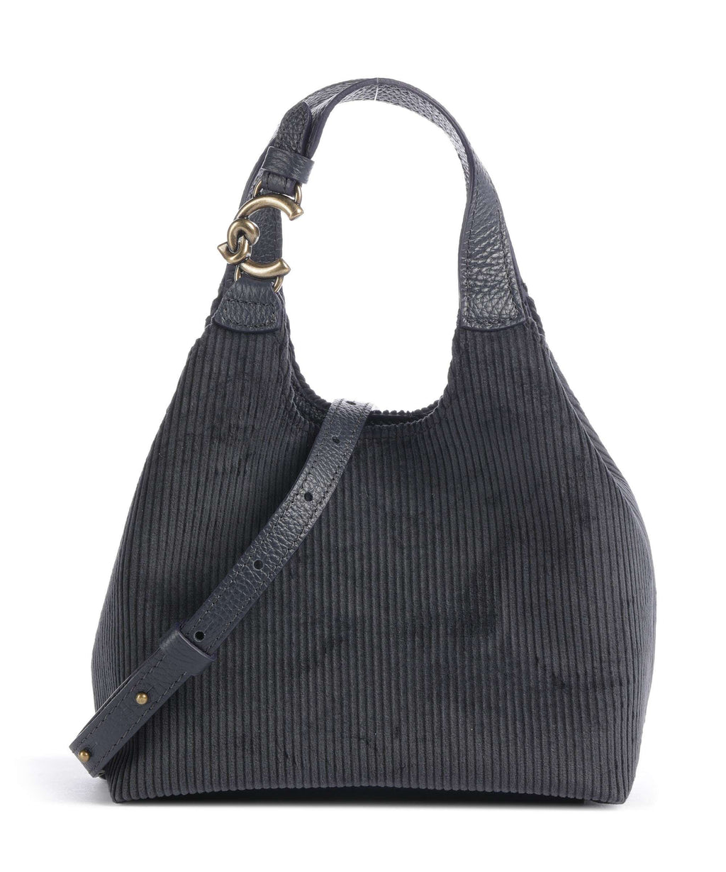 Coccinelle C-Easy Corduroy Handbag midnight blue