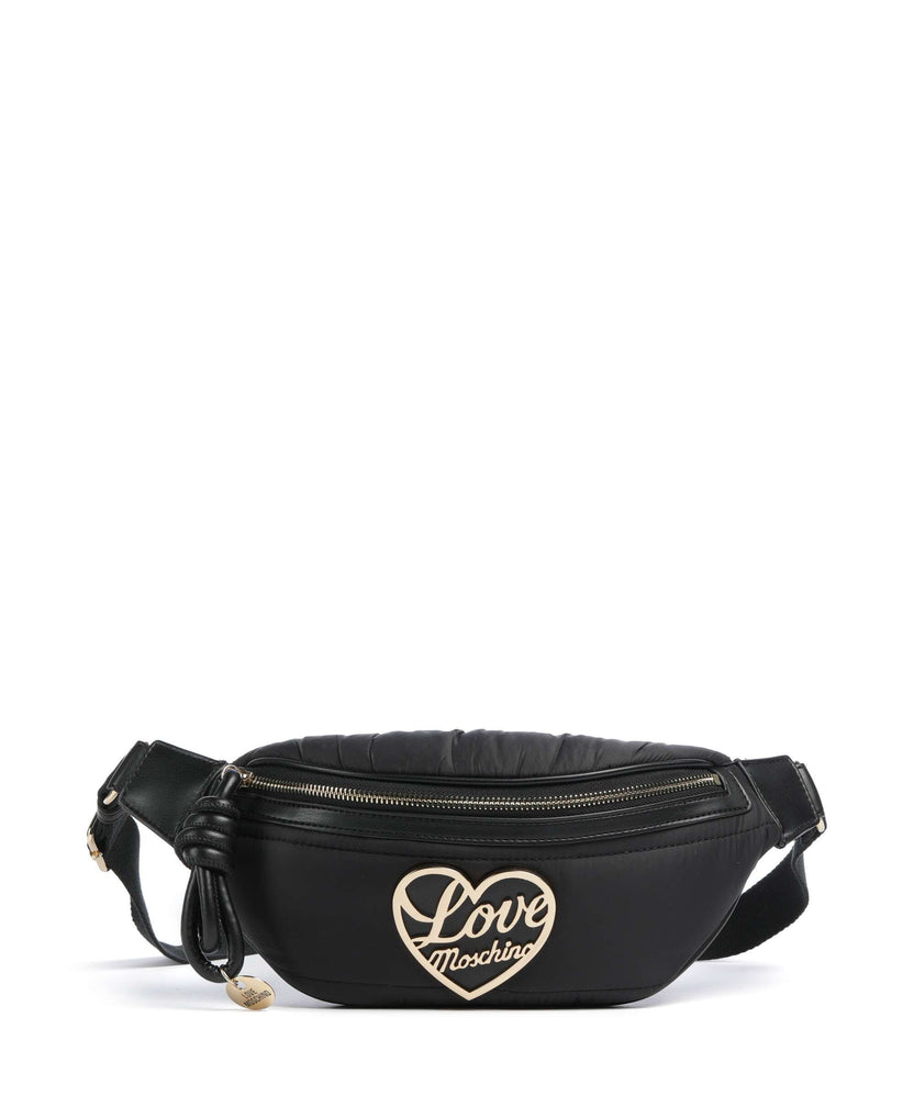 Love Moschino Air Wave Fanny pack black