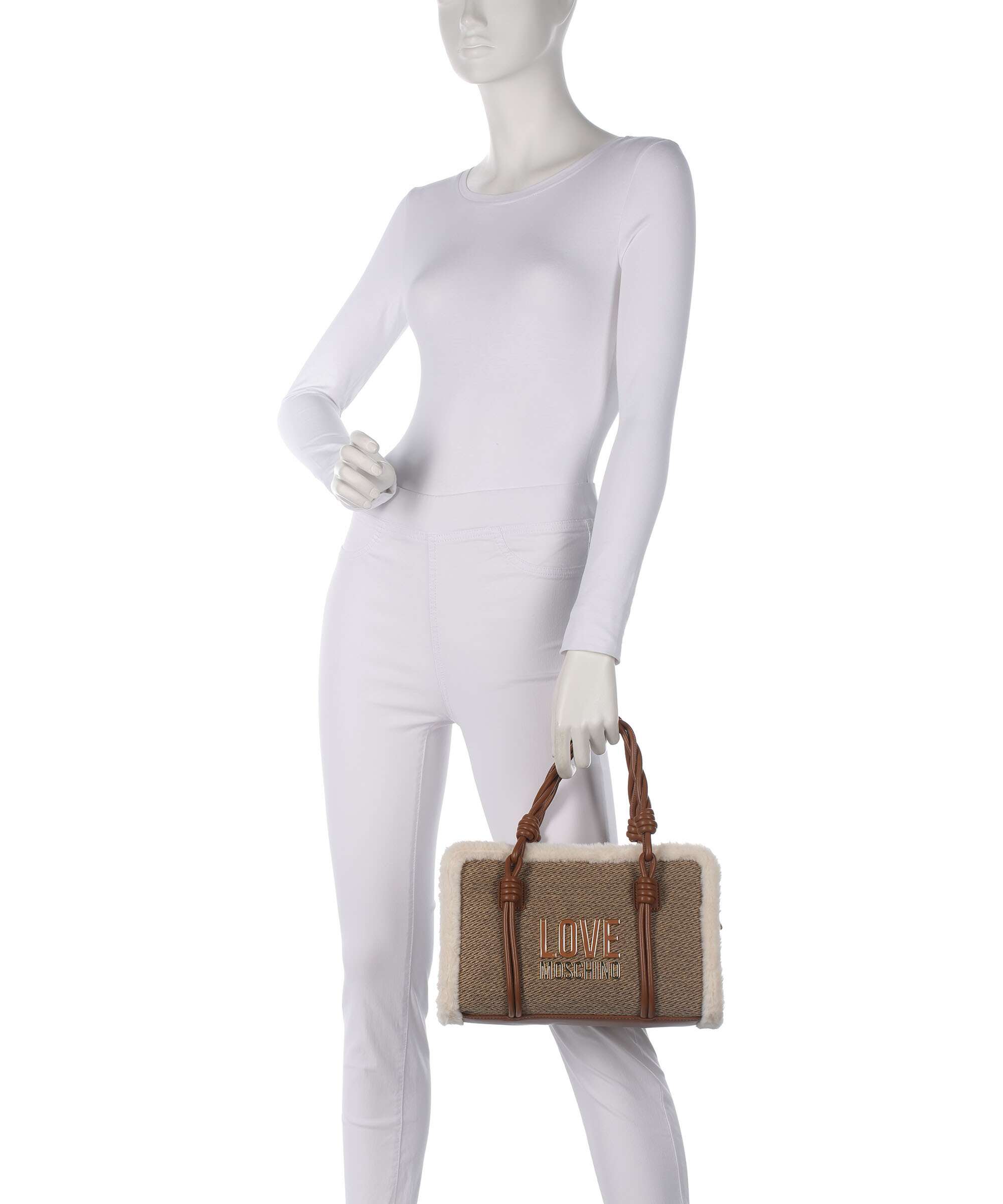 Love Moschino Wintery Handbag hide/natural