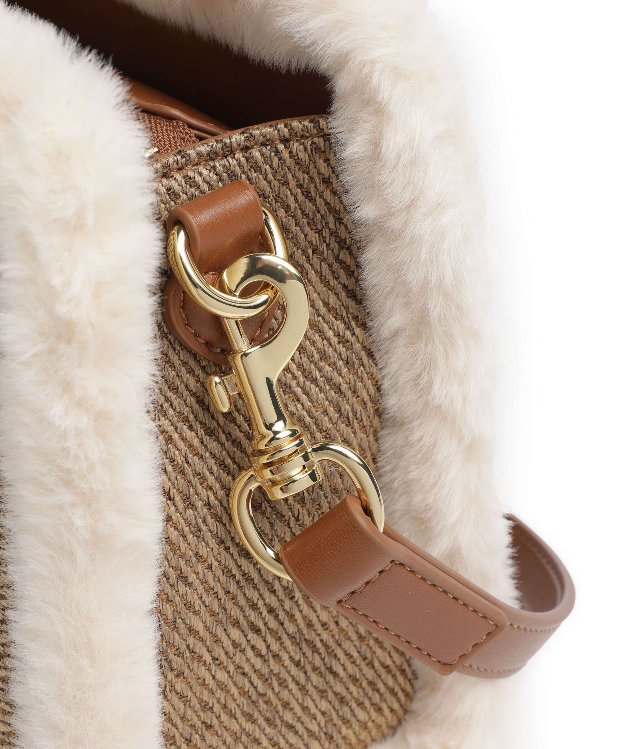 Love Moschino Wintery Handbag hide/natural
