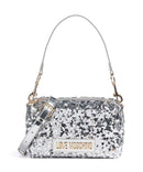 Love Moschino Bling Bling Taška cez rameno silver