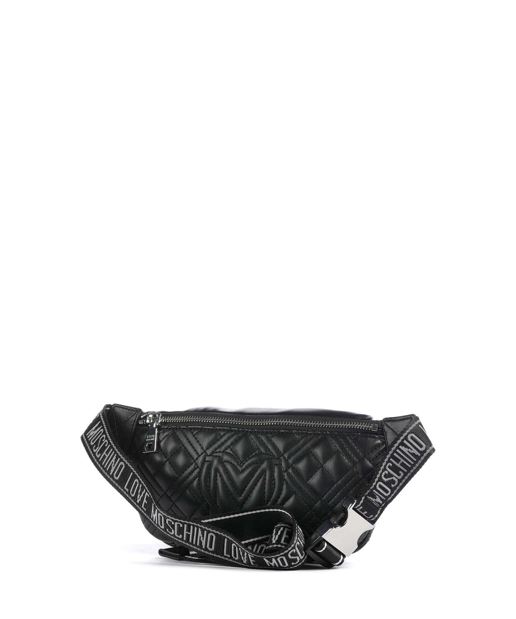 Love Moschino Quilted Fanny pack black