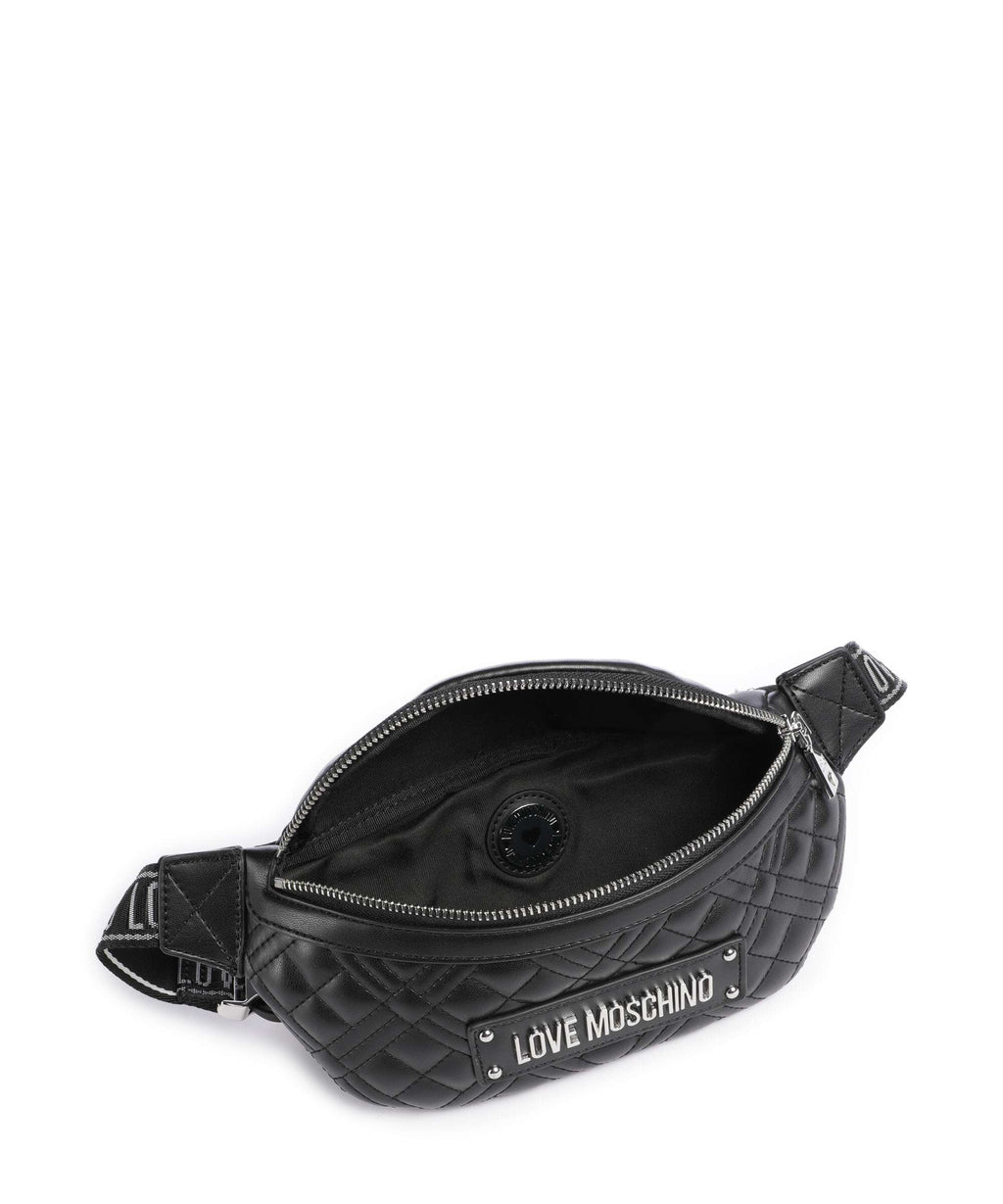 Love Moschino Quilted Fanny pack black