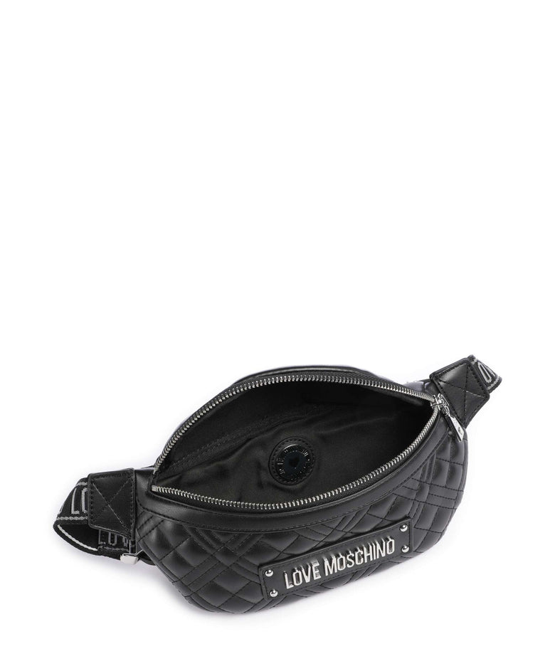 Love Moschino Quilted Fanny pack black
