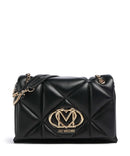 Love Moschino Embossed Q Taška cez rameno black