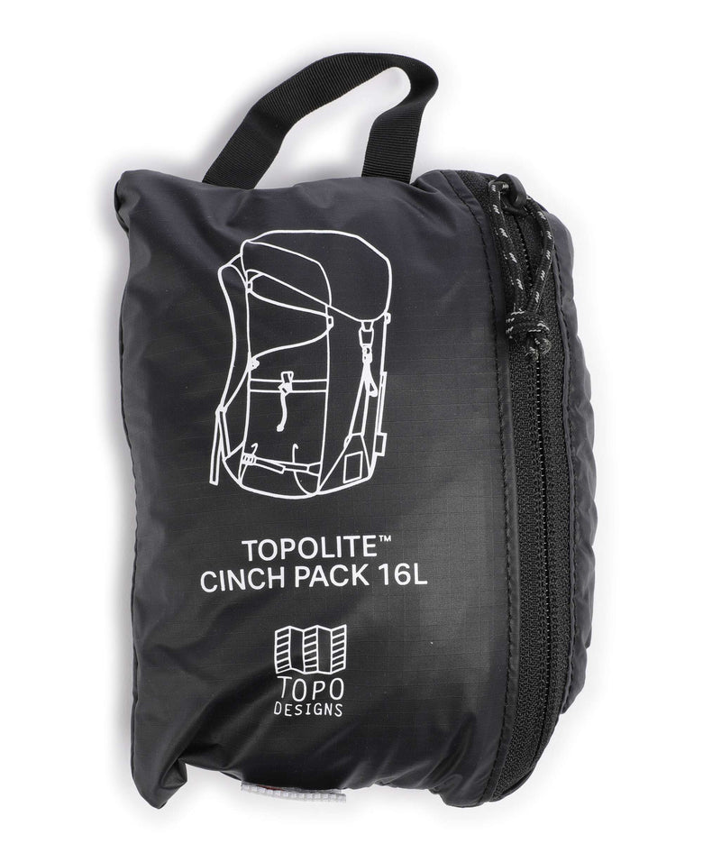 Topo Designs TopoLite 16 Hiking backpack black