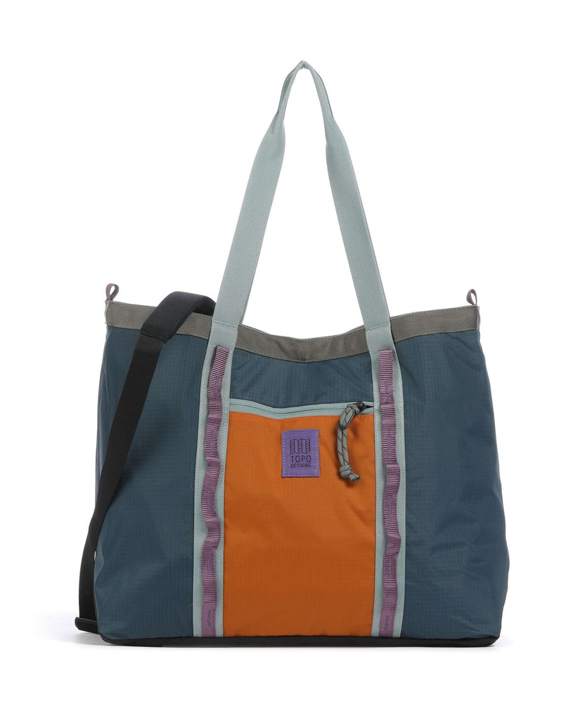 Topo Designs Mountain Utility Hobo bag pond blue/spice