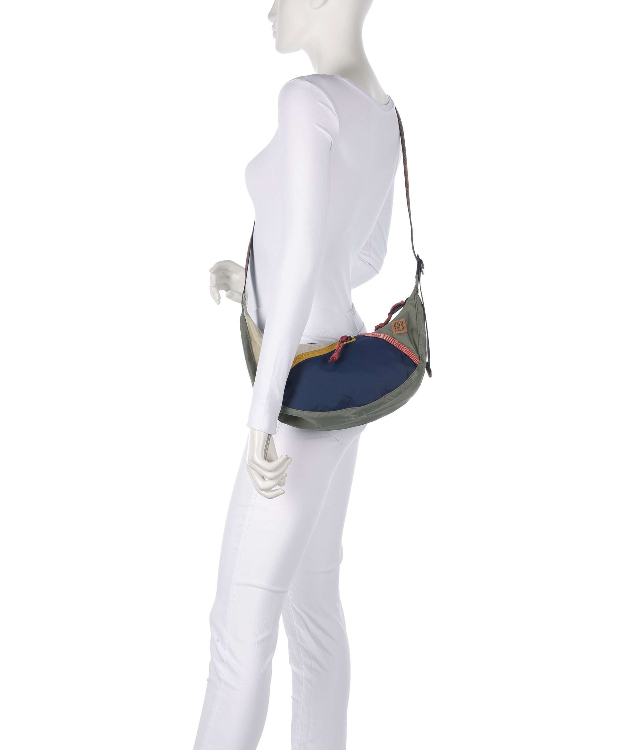 Topo Designs Mountain Crossbody bag bone white/beetle