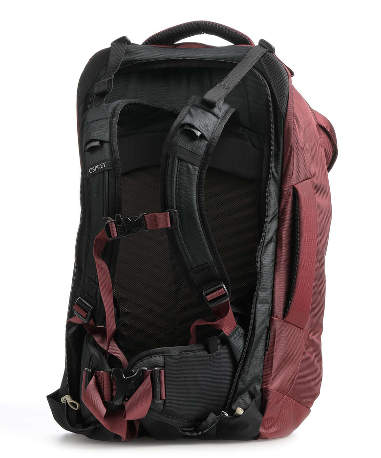 Osprey Fairview 55 W Travel backpack zircon red