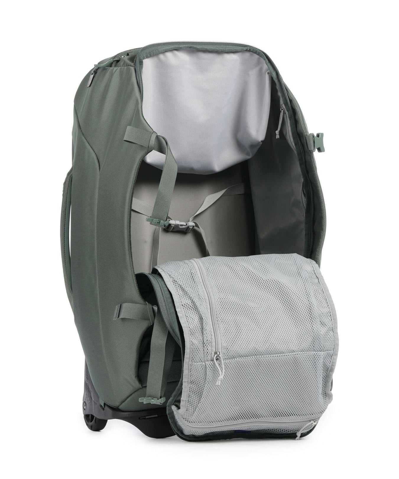Osprey Sojourn 60 Backpack with wheels koseret green