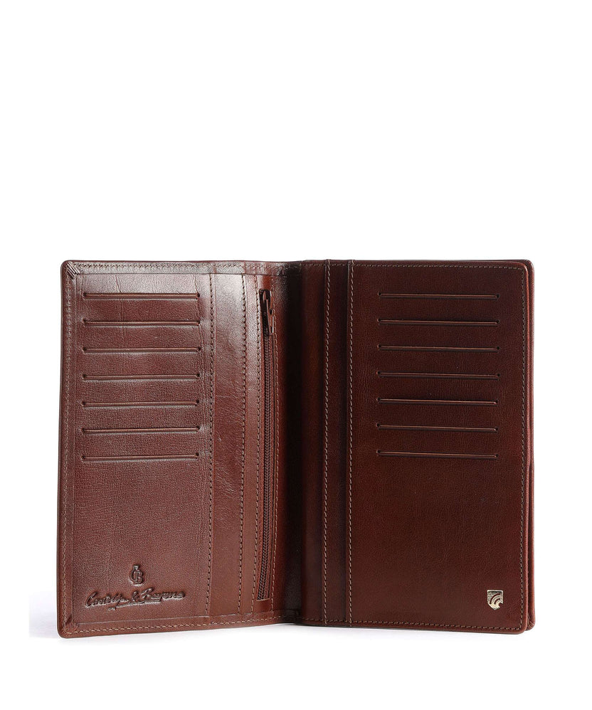 Castelijn & Beerens Gaucho RFID Credit card holder cognac