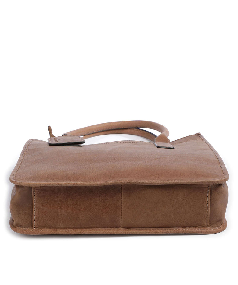 Castelijn & Beerens Carisma RFID Tote bag cognac