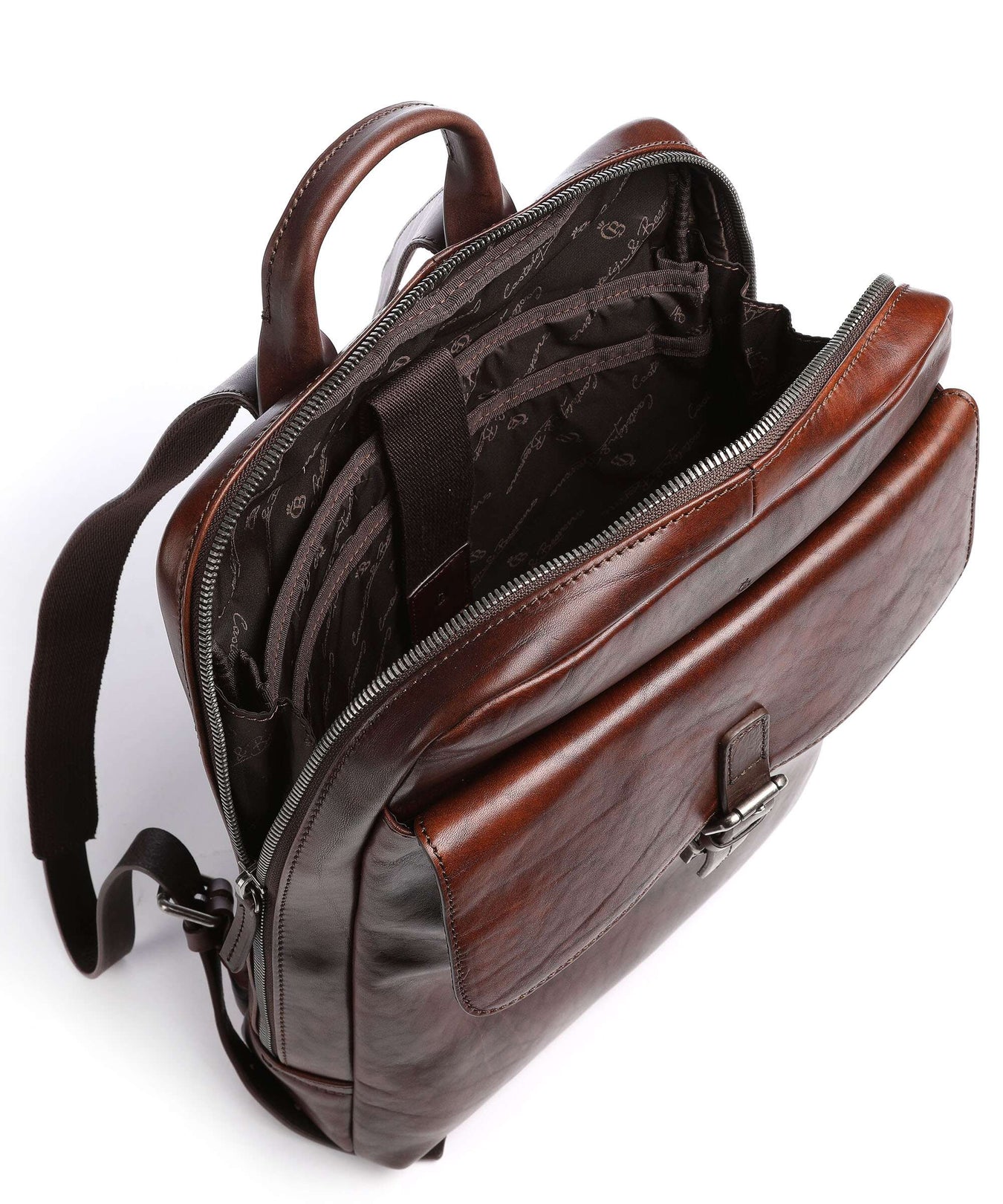 Castelijn & Beerens Rien RFID Backpack cognac