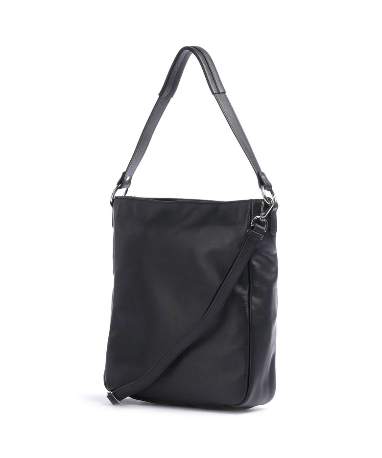 Castelijn & Beerens Babette Nappa Hobo bag black