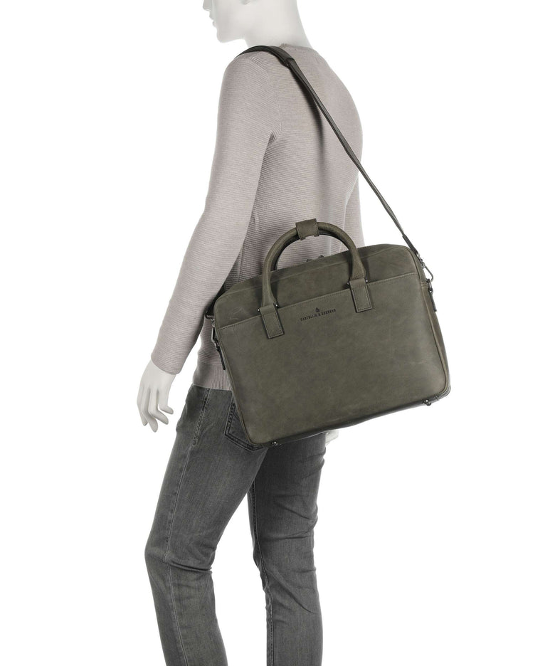 Castelijn & Beerens Carisma Briefcase dark military