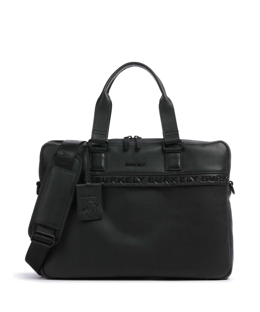 Burkely Minimal Mason Briefcase busy black