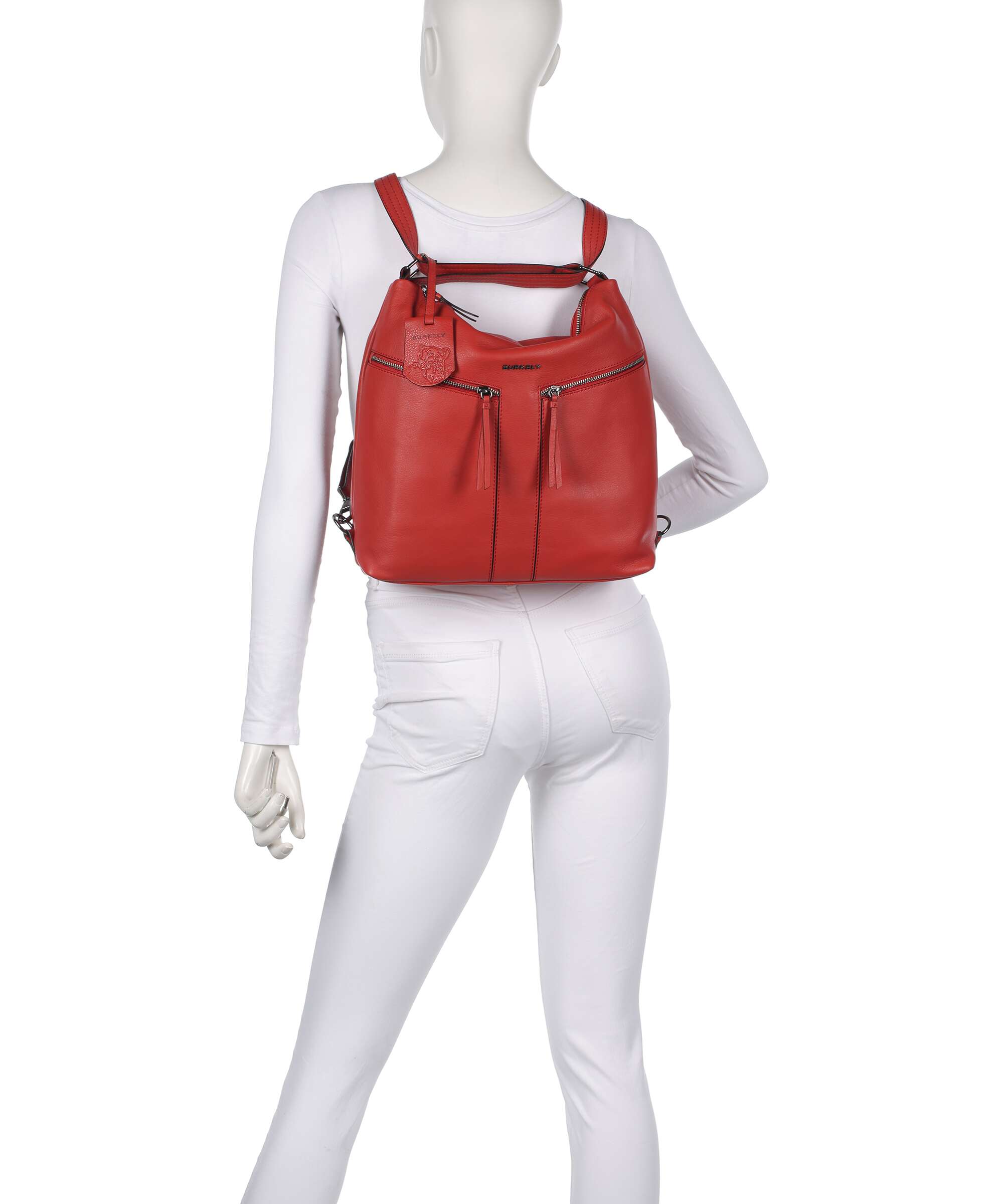Burkely Rock Ruby Backpack bag really red
