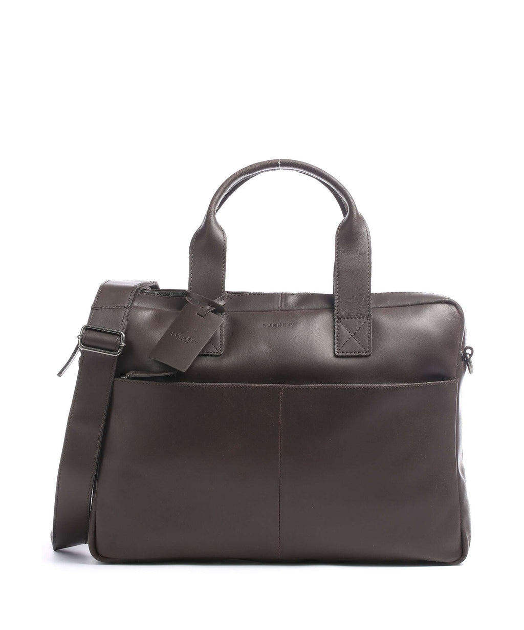 Burkely Vintage Jesse Briefcase dark brown
