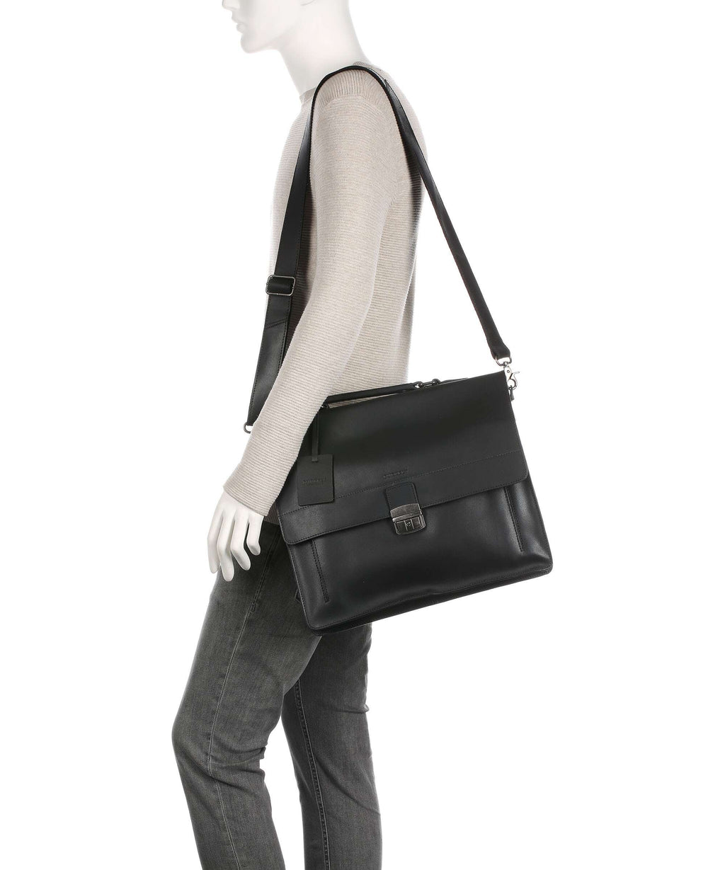 Burkely Vintage Scott Briefcase zwart