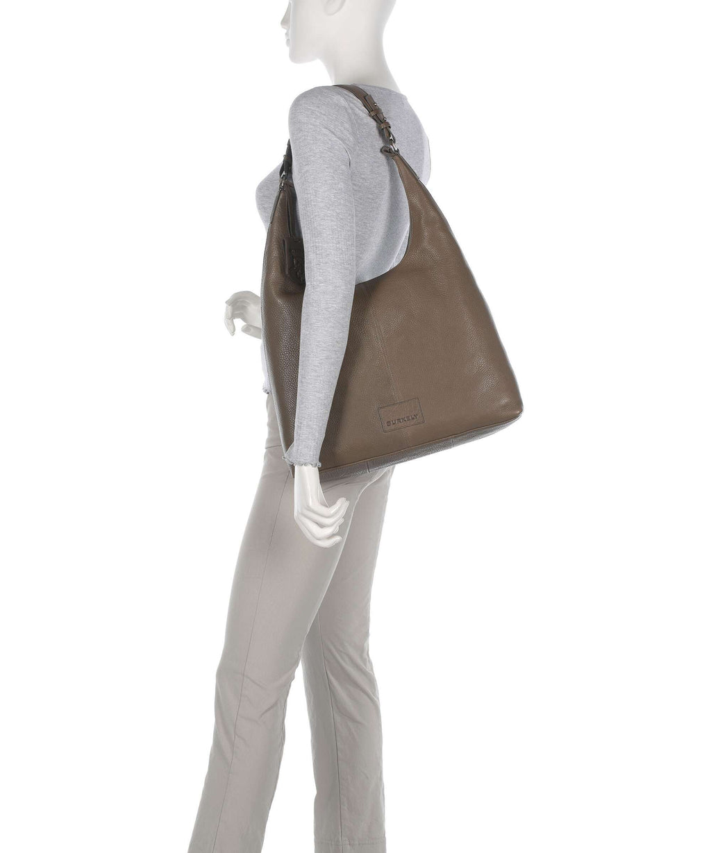 Burkely Soft Skylar Hobo bag tender taupe