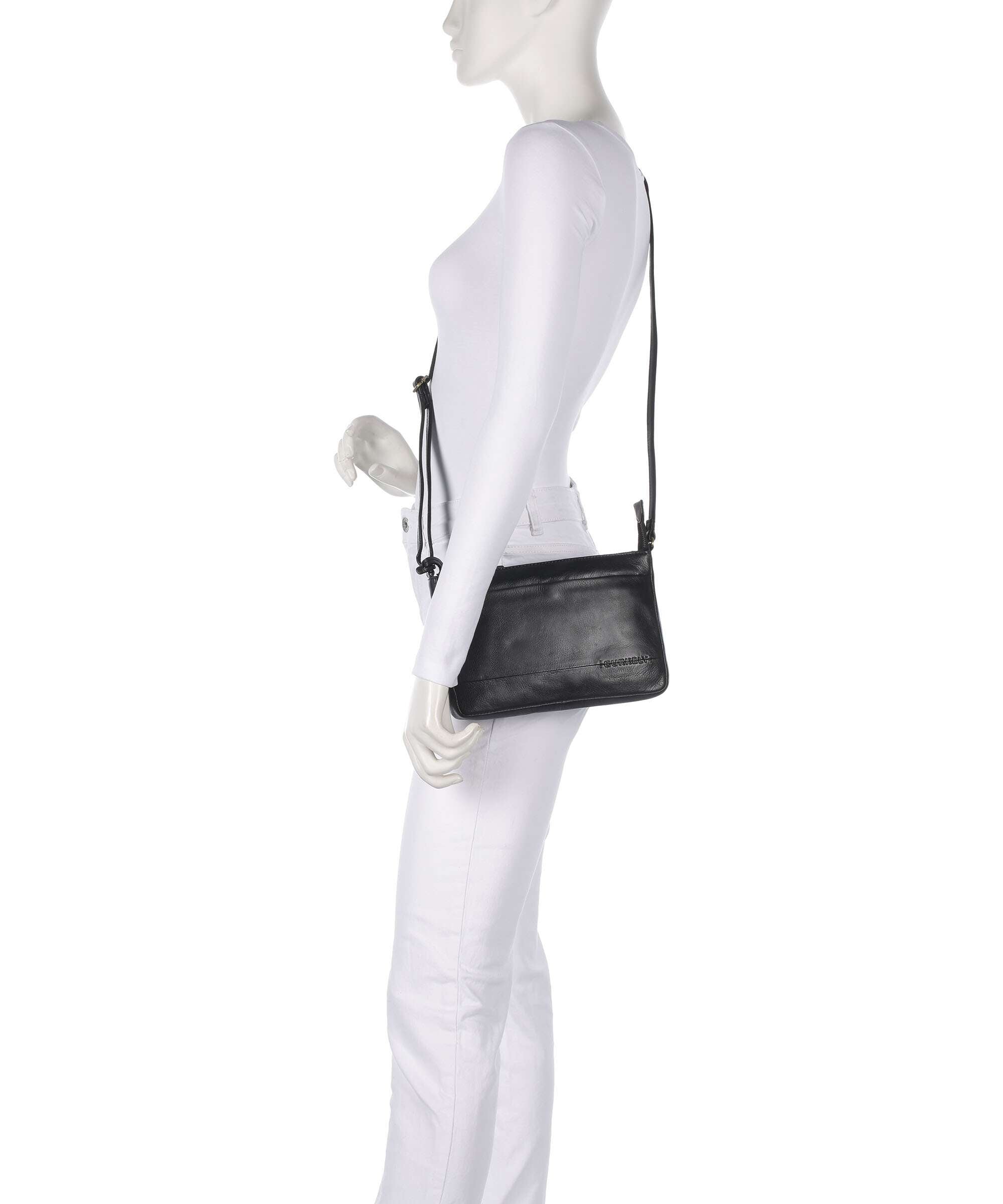 Burkely Natural Norah Crossbody bag bean black