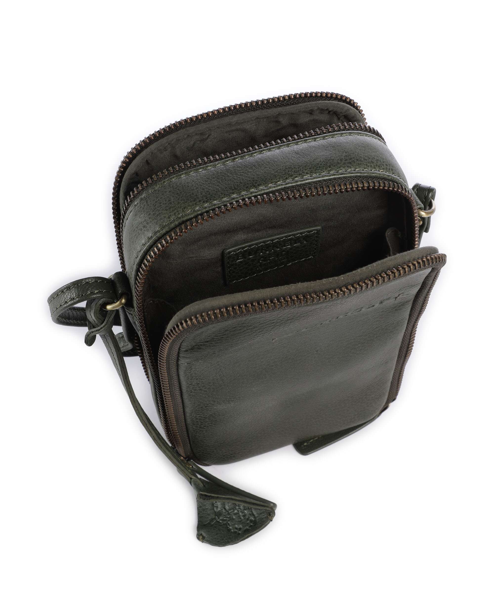 Burkely Natural Norah Phone bag grass green