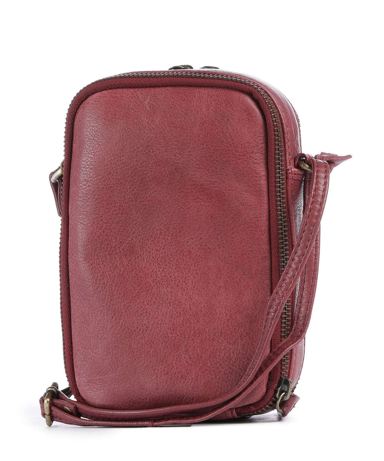 Burkely Natural Norah Phone bag poppy pink